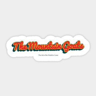 The Mountain Goats Sticker